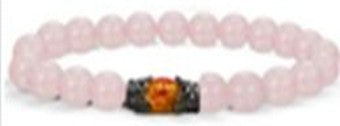 Bracelet Pierre naturelle & Perle de Feu